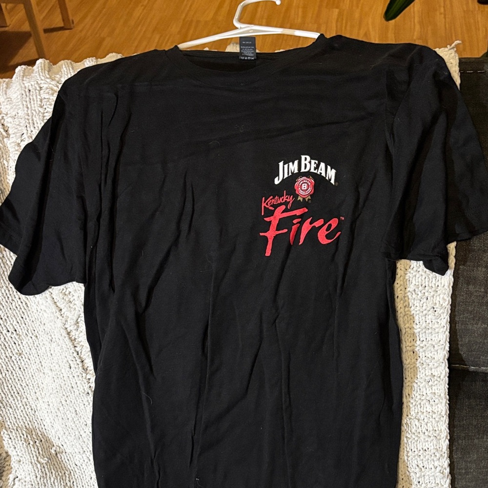 Tultex Black Graphic Tee
